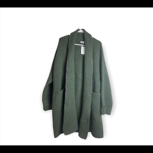 Madewell Glenridge Shawl-Collar Sweater-Coat Sz M - Picture 2 of 9